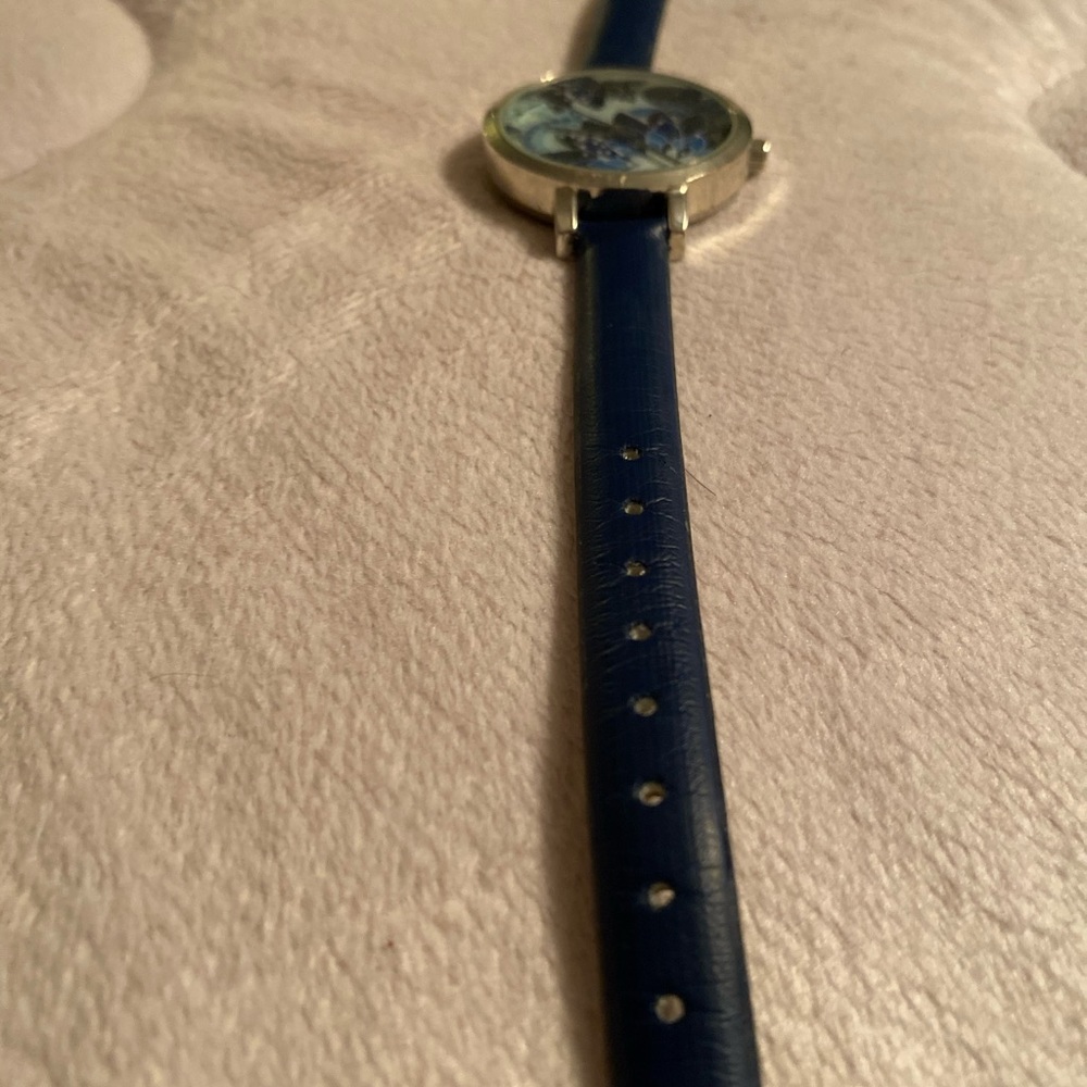 Flowal print watch